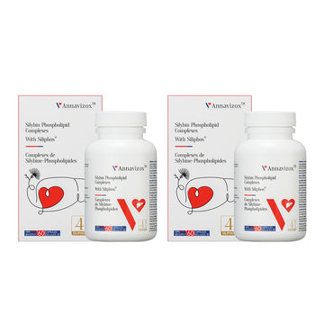 Silybin Phospholipid Complexes With Siliphos® Capsules 2 Bottles