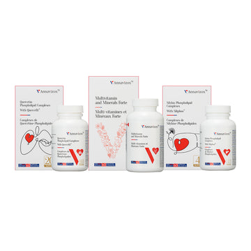 Silybin Phospholipid Complexes With Siliphos® Capsules 1 Bottle + Quercetin Phospholipid Complexes With Quercefit® 1 Bottle + Multivitamin and Minerals Forte Tablets 1 Bottle