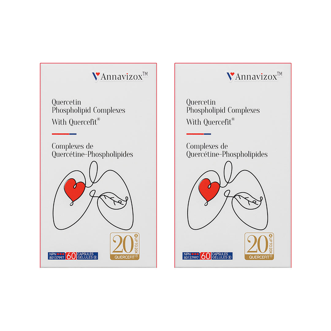 Quercetin Phospholipid Complexes With Quercefit® 2 Bottles