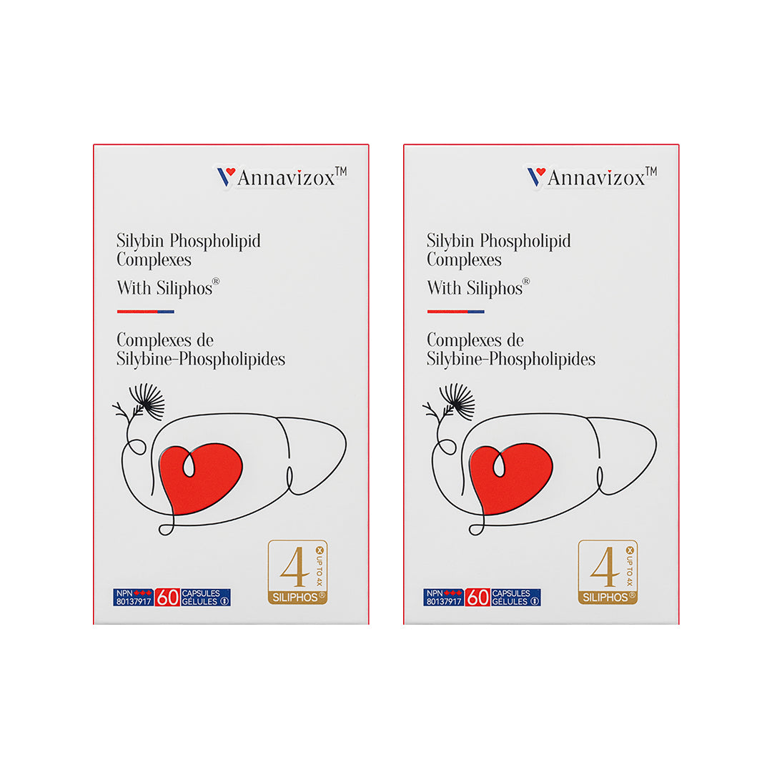 Silybin Phospholipid Complexes With Siliphos® Capsules 2 Bottles