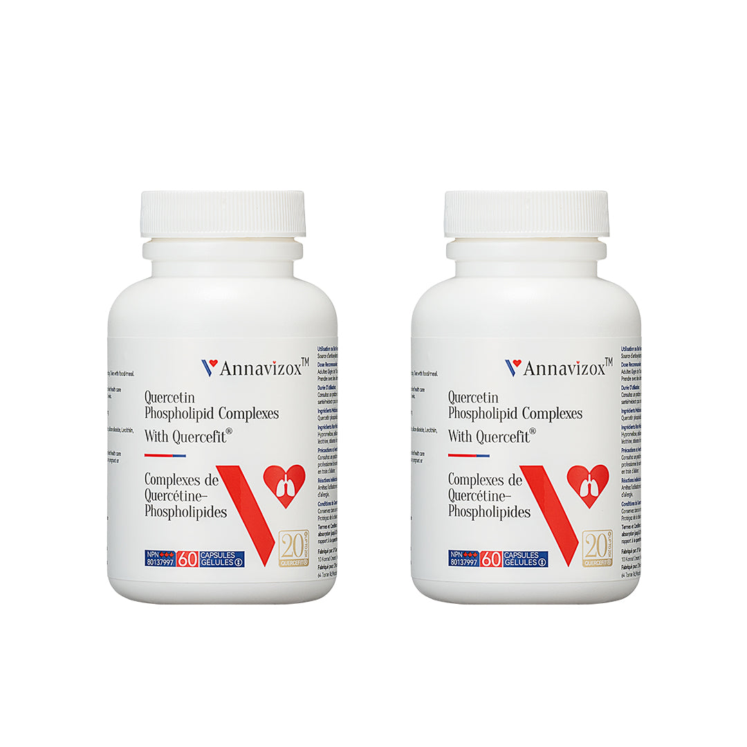 Quercetin Phospholipid Complexes With Quercefit® 2 Bottles