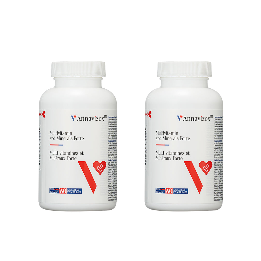 Multivitamin and Minerals Forte Tablets 2 Bottles