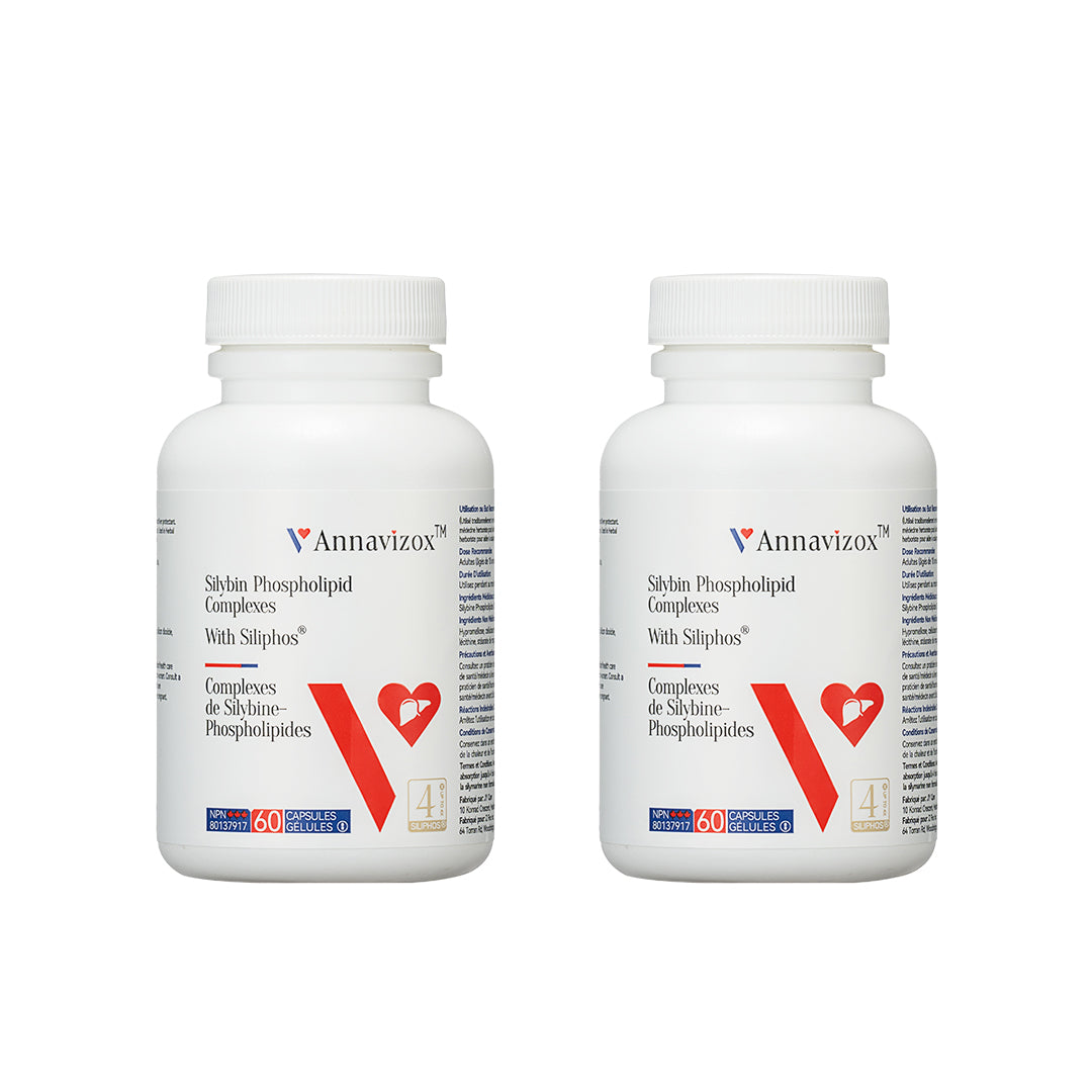 Silybin Phospholipid Complexes With Siliphos® Capsules 2 Bottles